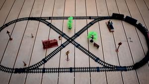 Mainan Anak Kereta Api Rail King Kereta Api Rel Panjang Kereta Api Mainan Kereta Api Thomas Anak Laki Laki Cowok