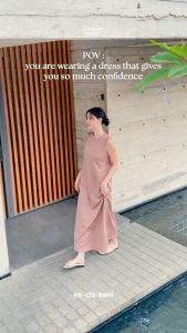 FOREVER SWEET Dress Singlet Sleeveless Evelyn Dress Wanita