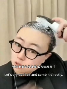 Smart Comb Easy Comb Dye Plant Formula Easily Covers Gray Hair One Comb Dye Does Not Darken Scalp Does Not Stain Face