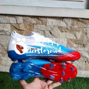 TERBARU!!!! SEPATU BOLA SEMIBOOT SPCS BIRU PUTI GRADORI TERBARU BISA COD