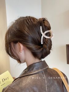 Acrylic Medium Size Shark Clamp Hair Accessories Womens Back of Head 2023 New Style French Fashion Sensation Hair Grips
