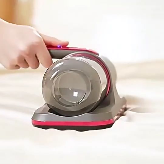 Mite Remover Cordless Dust Mite Vacuum Cleaner Handheld UV Sterilization Powerful Suction HEPA