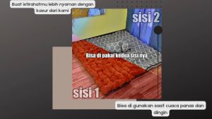 Kasur bulu tebal 200x180X8cm Super empuk/lembut/nyaman/murah LP