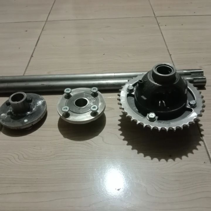 Set Gardan penghubung Rantai plus nap cakram Untuk modif mini jeep, atv ...