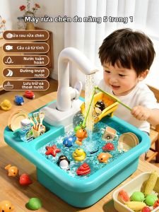 BEI JESS | Đồ Chơi Bếp Rửa Chén Nước
