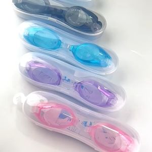 Bộ Kính Bơi Trong Suốt Người Lớn Cao Cấp Có Hộp Đựng Chống Tia UV Chống Sương Mờ Ngăn Nước