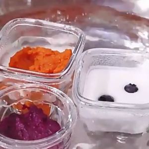 กล่องเก็บอาหารเด็กแช่แข็ง แก้วเก็บอาหารถ้วย SWEETYBAYI