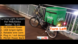 Turning Light System for PAB/Ebike rider