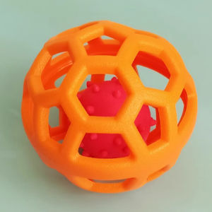 Petone dOrage | Hollow Bell Interactive Durable Chew Toy Ball