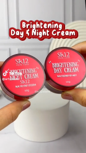 SR12 BRIGHTENING DAY AND NIGHT CREAM KRIM SIANG DAN MALAM HERBAL ALAMI MENCERAHKAN WAJAH