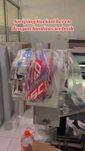 STRIPING VARIASI MOTOR HONDA GL 100 / STICKER LIST VARIASI MOTOR GL 100