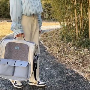 Balo cho mèo Moorpet 004  balo phi hành gia  balo chó mèo size lớn