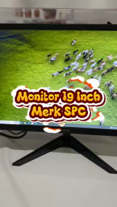 Monitor LED 19" Inch Full HD IPS HDMI VGA 60HZ Murah Garansi Resmi