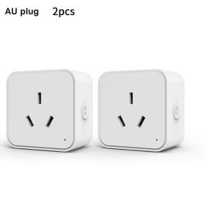 WiFi Tuya AU Plug Smart Socket New Zealand Socket with Energy Monitor Works with Smart Life App Voice Control Alexa/Google