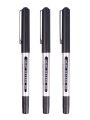 Deli 0.5mm Direct Liquid Gel Pen Red Black Office Business Signing Pen Full Needle Tube Neutral Pen for Daily Writing And Business Use. 