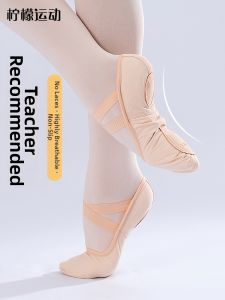 lemon sports | Soft Pink Cat Claw Ballet Dance Shoes