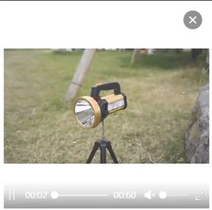 led strong light searchlight rechargeable waterproof portable lamp outdoor lighting flashlight