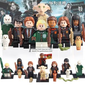 Khối Xây Hình Dobby Thông Minh và Chang từ Harry Potter