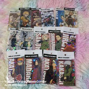 STICKER & PHOTOCARD COLLECTION - ANIME (NARUTO)