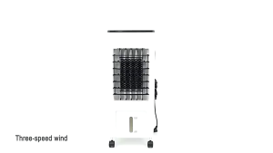 MC-HOME Portable Cooling Fan with Ice Curtain and Dust-Proof Net for Humidification and Cooling