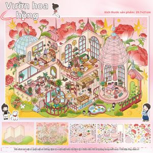 Landscape Stickers DIY Toy