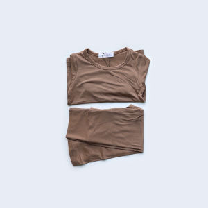 Spring New Bamboo Modal Tummy Protecting Pajama Lounge Set