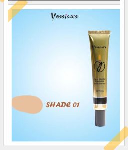 YESSICA Foundation waterproof moisturizer skin membantu meratakan warna kulit.