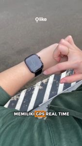 Olike FG01 Smartwatch Jam Tangan Sport GPS Strava Sync 1.85" Bluetooth Call 3ATM