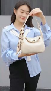 Tas Shoulder Bag Wanita Enji by Palomino Model Terbaru Warna Black Khaki Taupe Brown Salem