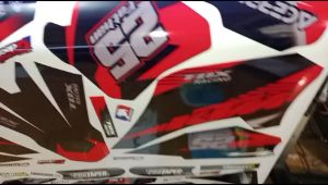 Stiker Desain Motor: Stiker Mini Trail Viar Cross & MT100 New Full Body Bebas Request