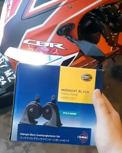 Klakson Hella Midnight Black Twin Tone 12v Original Termurah Terlaris MOBIL MOTOR