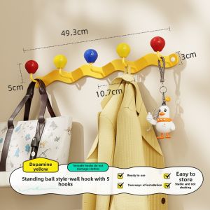 Wall Mounted Clothing & Bag Hanger