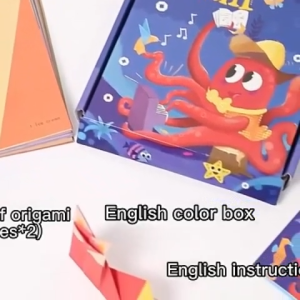 🔥HOT🔥ที่มีสีสัน O rigami ชุดสำหรับเด็ก108โครงการ54สองด้านกระดาษ Origami การเรียนการสอน Origami หนังสือของขวัญสำหรับสาวเด็กผู้ใหญ่เริ่มต้นการฝึกอบรมหัตถกรรม