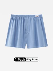 miiow | Pure Cotton Mens Underwear Breathable Loose Fit Boxer Shorts MiiOW Cat Man Arro Pants Youth Mid Waist Comfortable Briefs