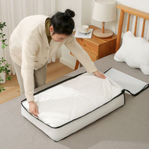 1-2Pcs Large Capacity Waterproof Dustproof Organizer StorageBag Underbed Storage Bag Foldable Quilt Bag Wardrobe Clothes Storage