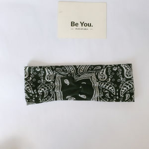 Kids Hair Band 8-Word Cross Loop Hair Band New Arrival Neutral Yoga Hip-Hop Pure Cotton Knitted Elastic Fashion Headband