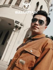 Túi Đeo Chéo Nam Bằng Da Thật Bullcaptain Thể Thao Thể Hình Kinh Doanh Đeo Vai Du Lịch Ngoài Trời Ví Đeo Vai & Ba Lô