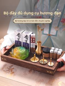 FUSHENGTANG | Bộ Dụng Cụ Hổ Phách Đốt Hương Thân Thiện Với Người Mới Bắt Đầu