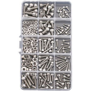 BAIRUITE | Stainless Steel Grade 12.9 Nylon Hex Socket Screws and Nuts Set