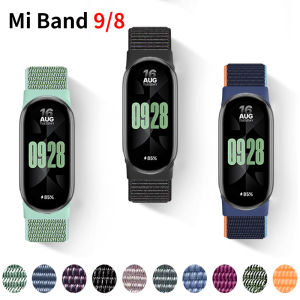 Nylon Loop for xiaomi Mi Band 9 8 Strap NFC SmartWatch Wristband Correa Replacement sport pulsera for Miband 7 6 5 4 3 Bracelet