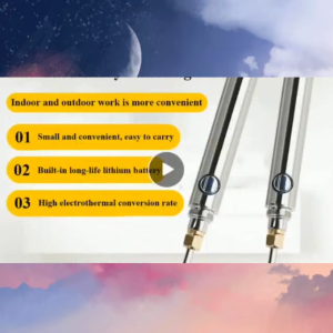 (TRENDY) Solder Listrik + Timah Cepat Panas Tanpa Kabel Lithium Battery Grid USB Rechargeable 15W