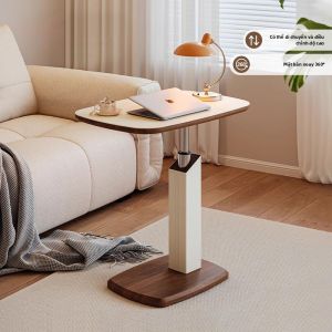 ZHUOHE | Mobile Adjustable Mid-century Style Side Table
