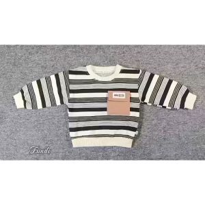 Sweater Anak Fashion Korean/ Sweater Anak Motif Strip Jaket Anak Laki Laki SW2/ Baju lengan Panjang Anak