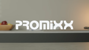 Promixx Pro Shaker Bottle | Rechargeable Powerful for Smooth Protein Shakes | includes Supplement Storage - BPA Free | 20oz