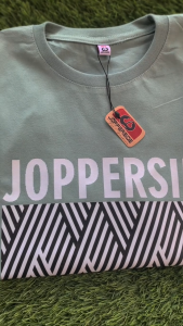 Jopperside kaos pria katun combed distro premium ts350 logo abstract