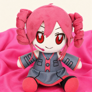 23CM Kasane Teto Sang Trọng Đồ Chơi Búp Bê Nhồi Bông Anime Cosplay Hình Hoạt Hình Sinh Nhật Quà Tặng Giáng Sinh Cho Người Hâm Mộ Bé Gái