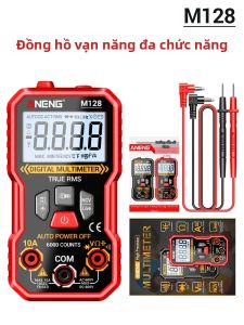 ANENG | Máy Đo Vạn Năng Kỹ Thuật Số ANENG M128 6000 Số Đo Với Đèn Pin NCV Đo Điện Áp AC/DC Dòng Điện Điện Trở Điện Dung Dành Cho Thợ Điện