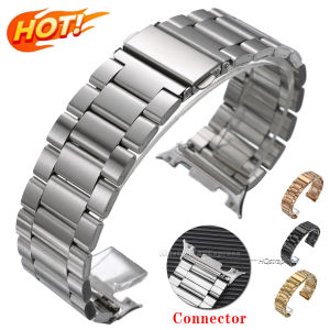 New Stainless Steel Watch Band for Samsung Galaxy Watch 8 Classic 46mm No Gap Strap for Galaxy Watch 8 44mm 40mm Matal Bracelet