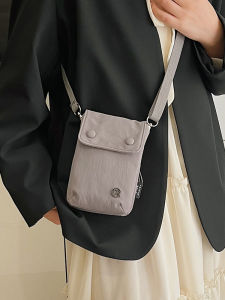 Summer Mini Canvas Bag Womens Commuter Casual Crossbody Phone Bag Fashionable Trendy New 2025 Handbag Soft Polyester Lining
