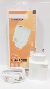 Charger REDM1 NOTE 12 C 180W Super Fast Charger Support Fast Charging